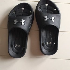 under armor slip ons